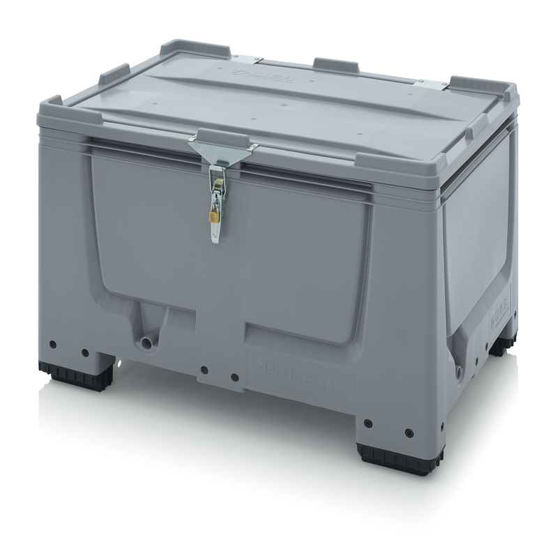 AUER Packaging Paletové boxy s uzamykateľným systémom SA/SV BBG 1208 SASV