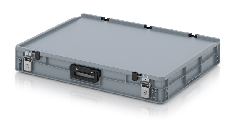 AUER Packaging Pojemnik Euro kuferkowy z systemem zamykania 1G ED 86/12 HG 1G 2S