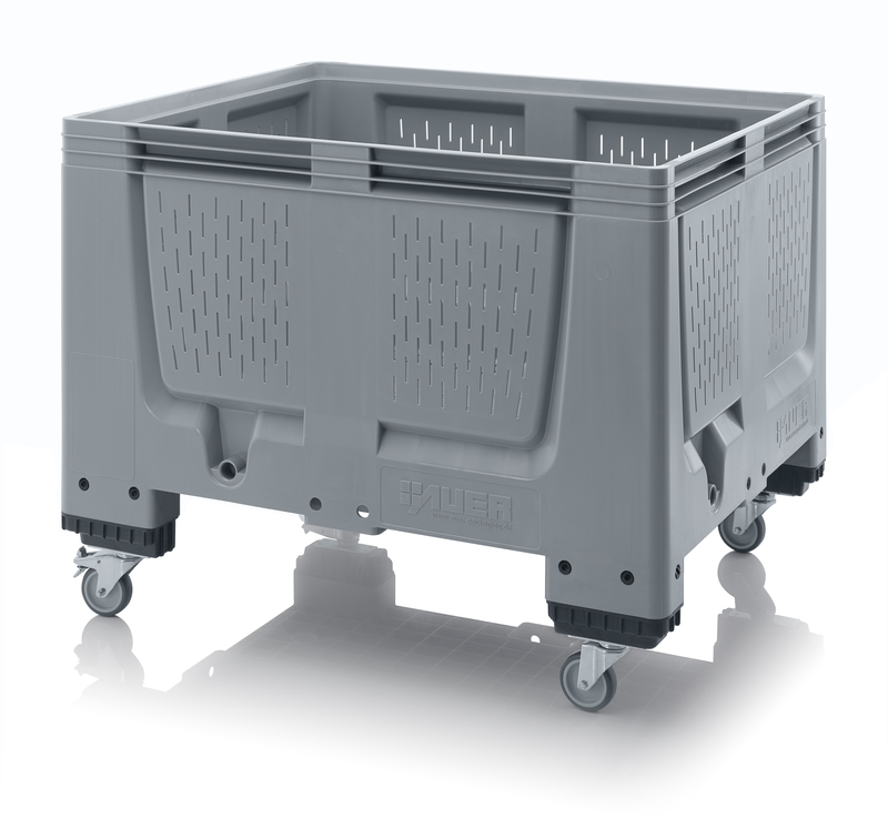 AUER Packaging Pojemniki Big Box ze szczelinami wentylacyjnymi BBO 1210R