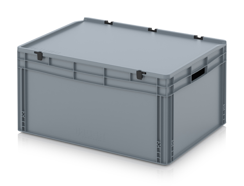 Pojemniki Euro z pokrywą z zawiasami ED 86/42 AUER Packaging Pojemniki Euro z pokrywą z zawiasami ED 86/42