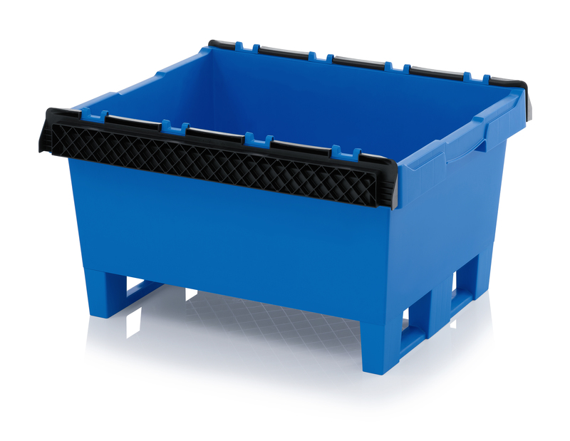 AUER Packaging Reusable containers with stacking frame MBB 8632K