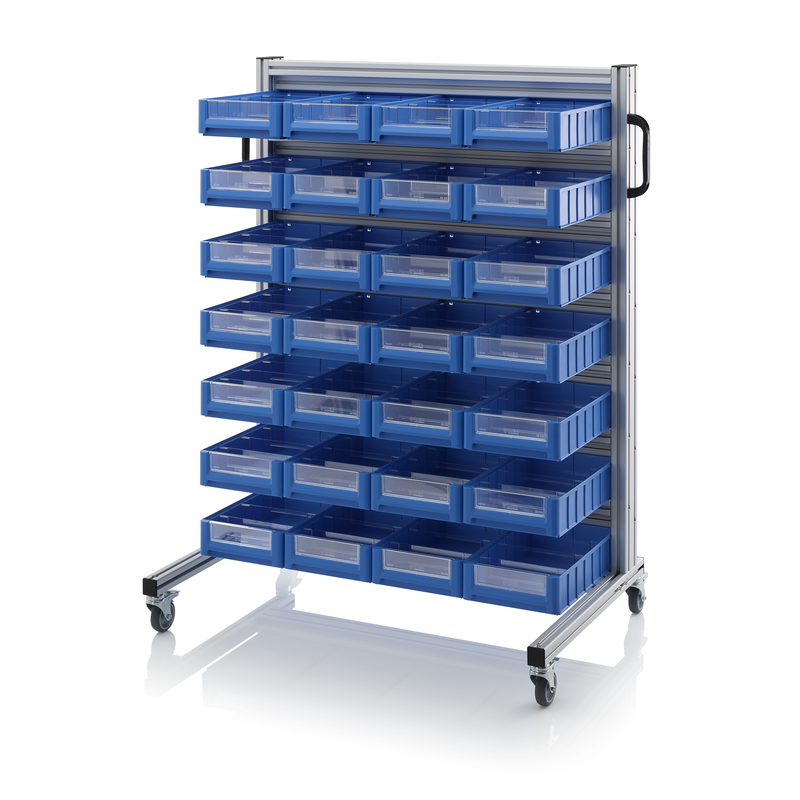 Sistem arabası Raf kutuları için SR.L.4209 AUER Packaging Sistem arabası Raf kutuları için SR.L.4209