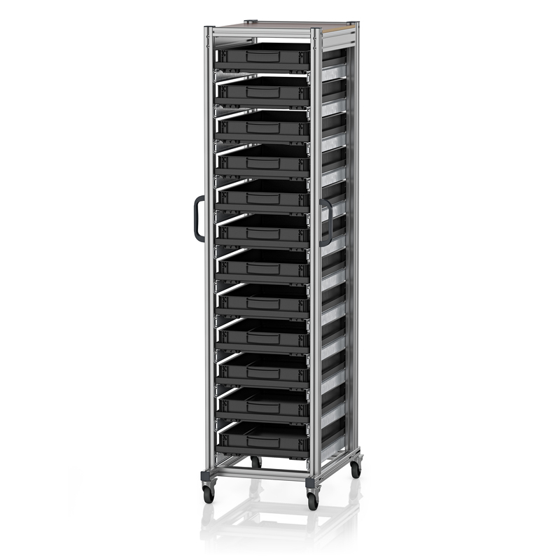 AUER Packaging Sistema de transporte ESD para eurocontenedores 60 x 40 Altitud 200 cm ESD SE 200 6475.2