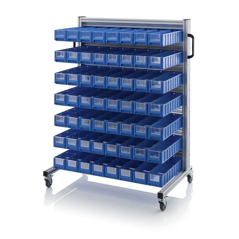 AUER Packaging Sistema de transporte para cajas de estanterías SR.L.5109