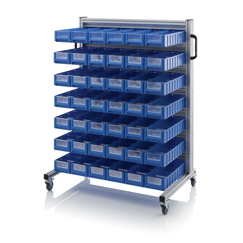 AUER Packaging Sistema de transporte para cajas de estanterías SR.L.51509