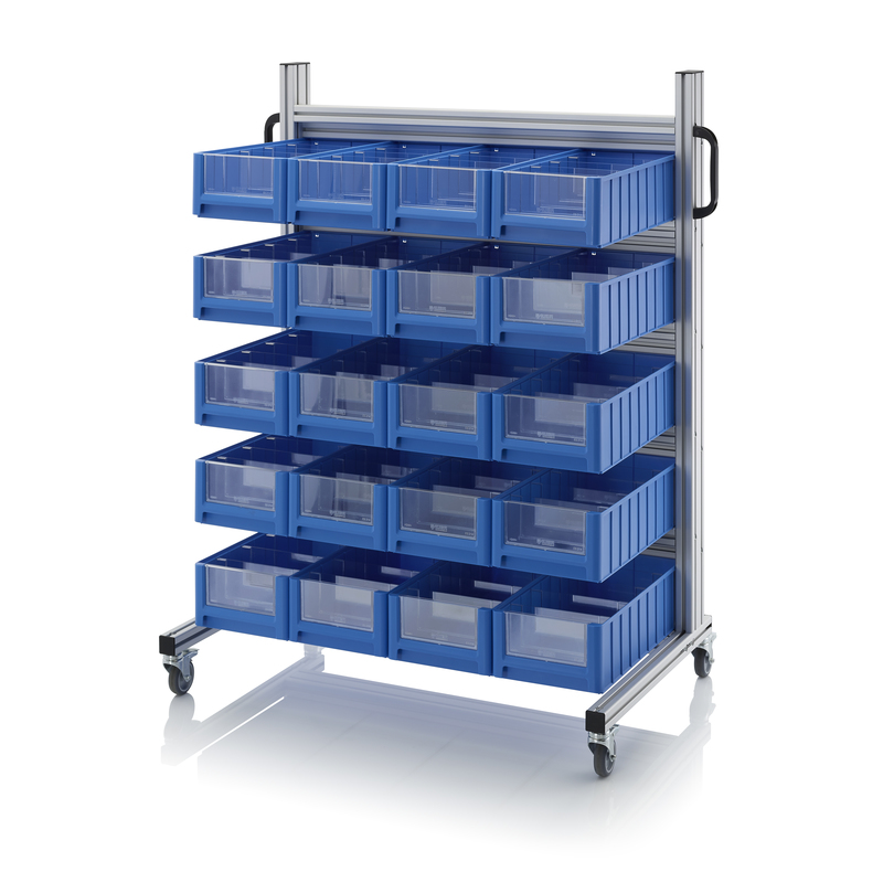 AUER Packaging Sistema de transporte para cajas de estanterías SR.L.5214