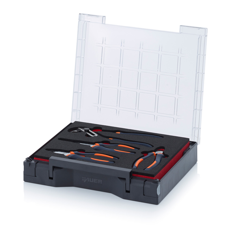 AUER Packaging Sortimentsbox bestückt 35 x 29,5 cm mit Werkzeugeinsatz SB 353 B12
