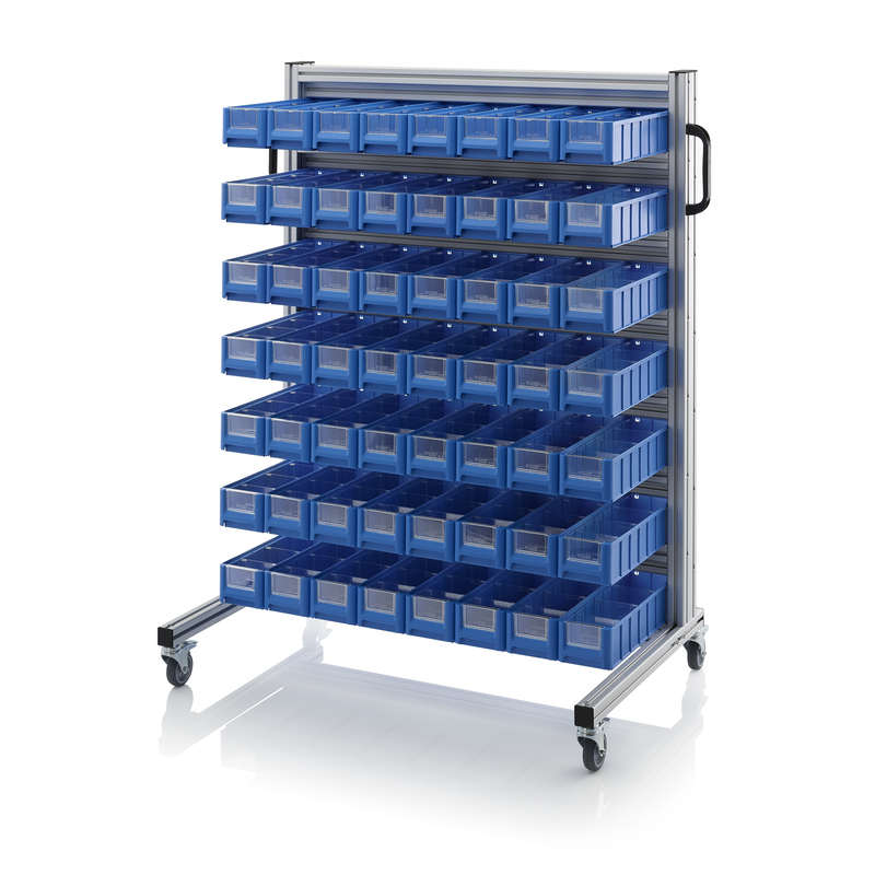 System trolleys for rack boxes SR.L.4109 AUER Packaging System trolleys for rack boxes SR.L.4109