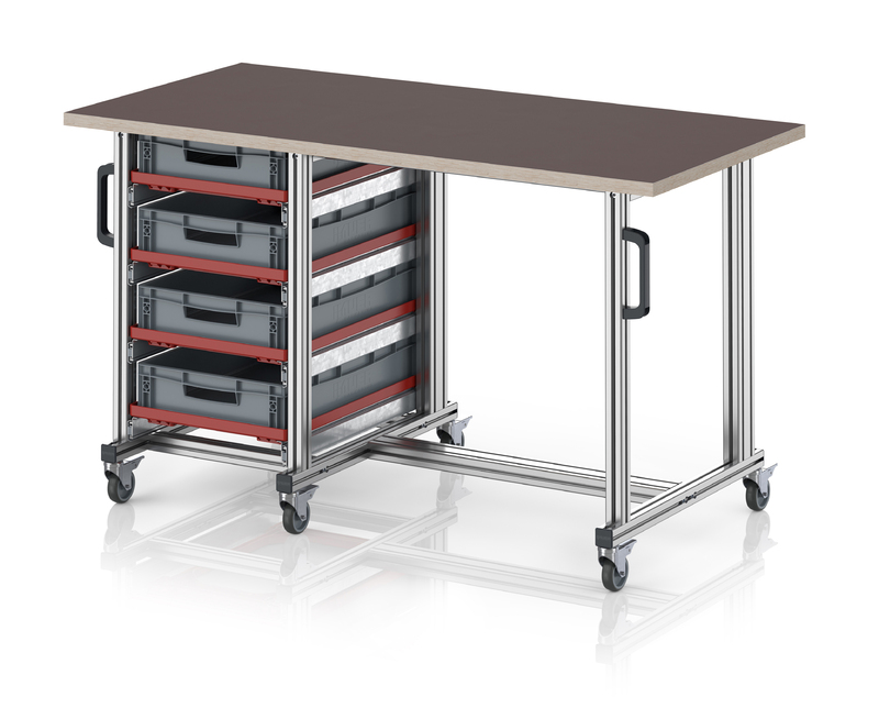 AUER Packaging Systémový stôl Pro 1480 x 720 mm EG ST 93 14872F UML