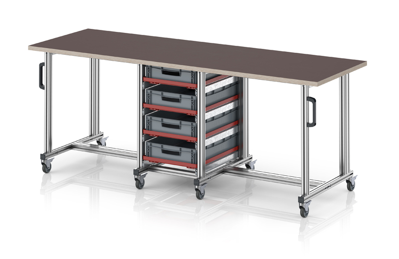 AUER Packaging Systémový stôl Pro 2200 x 720 mm EG ST 93 22072F UMM