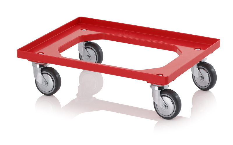 AUER Packaging Szállító roller gumikerekekkel RO 64 GU FA