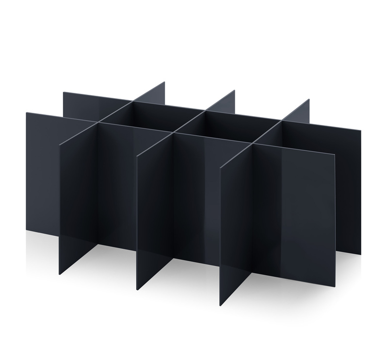 AUER Packaging Séparateurs de compartiments ESD spéciaux pour bacs Euro ESD ESD EG SGF 4332