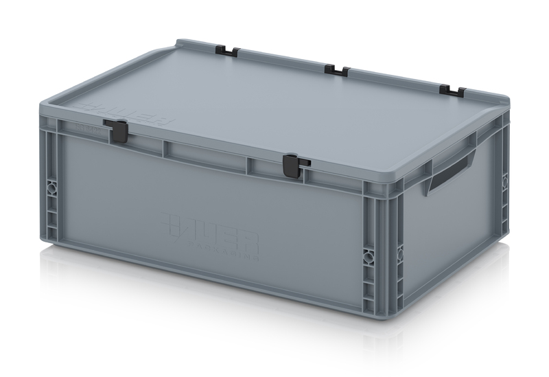 Евроконтейнеры с крышкой на шарнире ED 64/22 AUER Packaging Евроконтейнеры с крышкой на шарнире ED 64/22